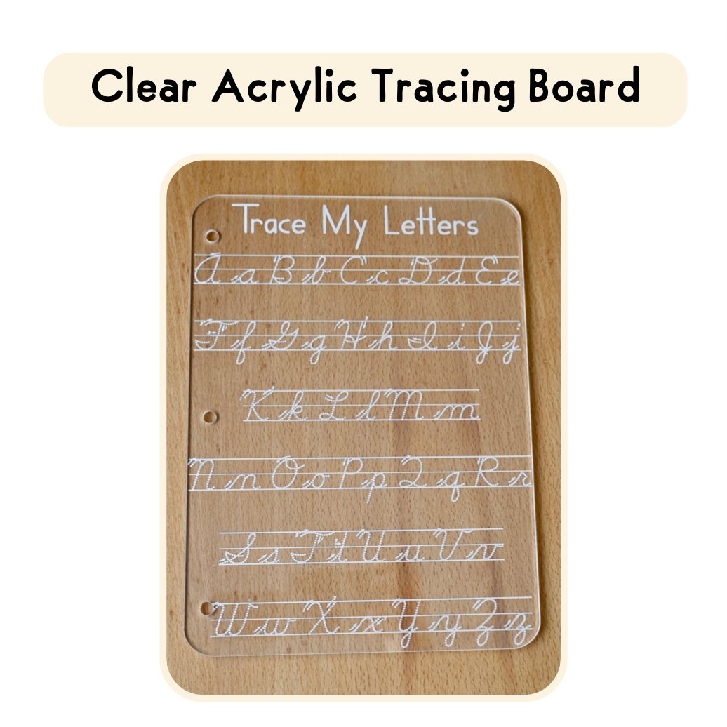 Tracing Boards: Cursive Letter Writing – Small Legacies