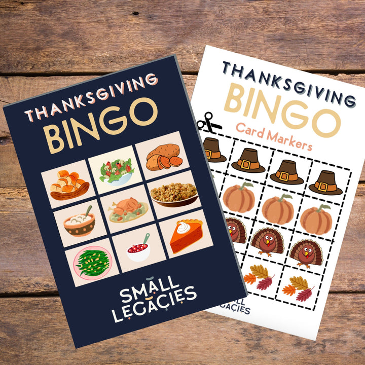 Thanksgiving BINGO! (And Other Fun Family Activities) - Small Legacies