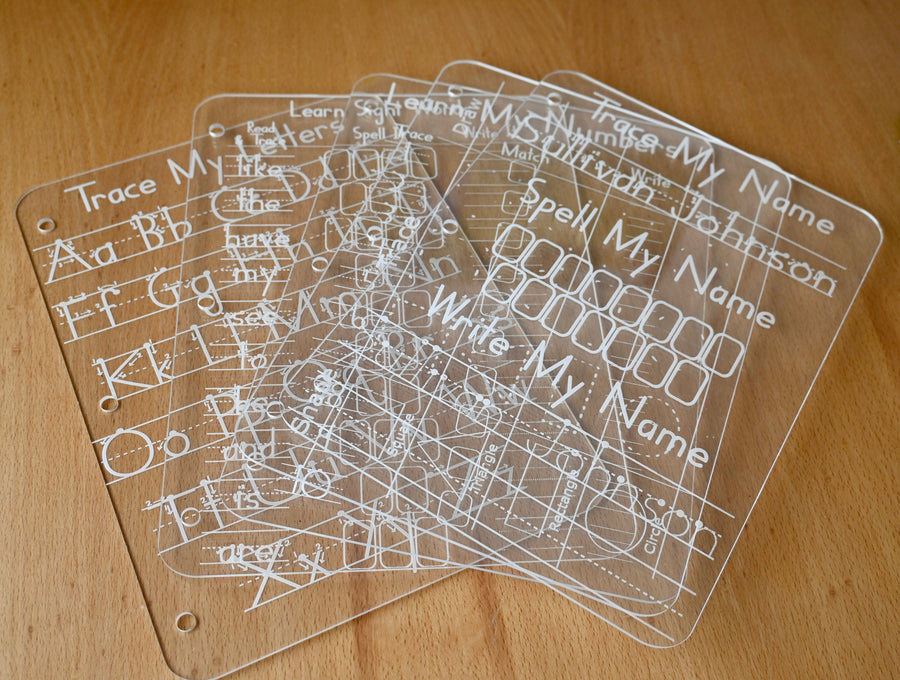 Acrylic Tracing Boards: Letter Writing - Small Legacies